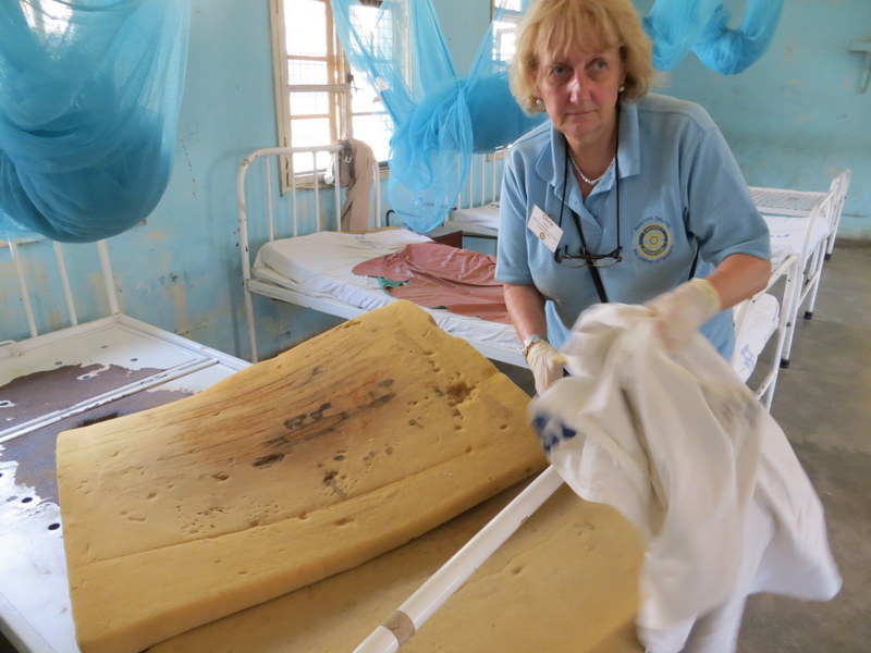 General ward of the hospital on Ukerewe island