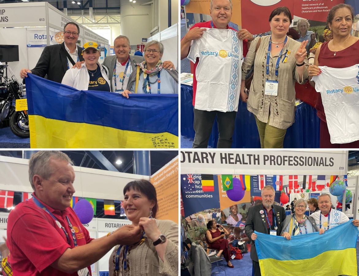 IRFHP members at the Rotary International Convention House of Friendship