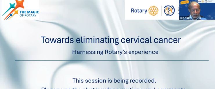 Eliminating Cervical Cancer: Using Rotary’s Experience for Prevention